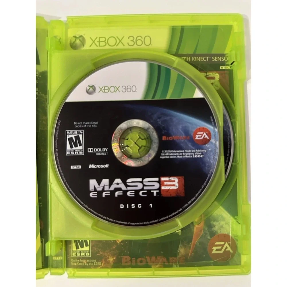 Mass Effect 3 -  (Microsoft Xbox 360,) Complete in Box